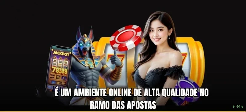 Imagem promocional das apostas esportivas da 6846